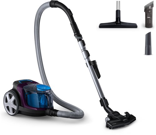 Philips aspirapolvere PowerPro Compact senza sacco nero 1,5L - pulizia potente-2