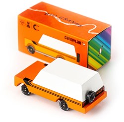 Candylab auto giocattolo in legno - Rio Grande Mule Orange miniatura