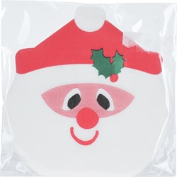 Tovaglioli natalizi carta set da 12 Babbo Natale decorazione 3 veli