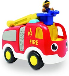 WOW Toys camion dei pompieri Ernie Fire Engine veicolo giocattolo arancione