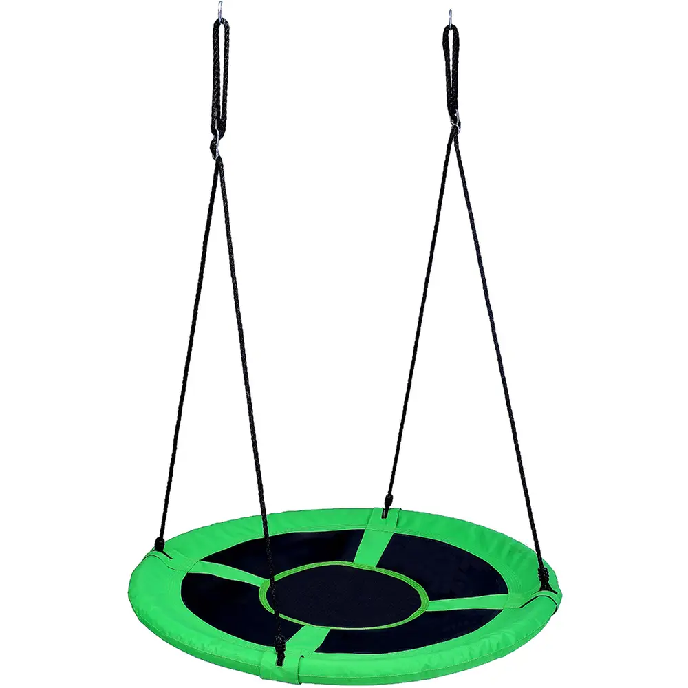 Vedes altalena nido da esterno verde 90cm corde regolabili giardino