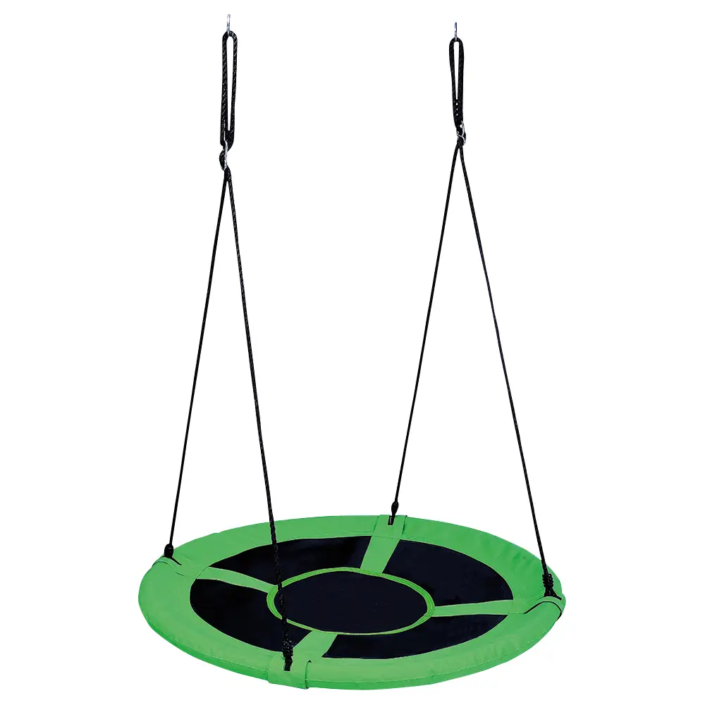 Vedes altalena nido da esterno verde 110cm corde regolabili