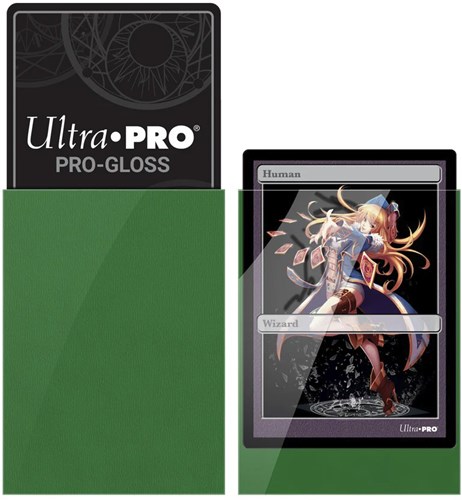 Ultra Pro bustine protettive Pro-Matte verdi per giochi di carte 50 pezzi