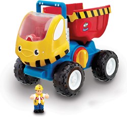 WOW Toys Dustin Camion Ribaltabile giocattolo per bambini - multicolore