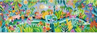 Djeco puzzle La fiesta - 1000 pezzi - FSC MIX - divertimento colorato-2