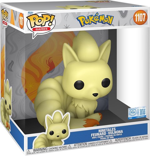 Funko Figura Jumbo Pokémon Ninetales - Funko Pop da collezione