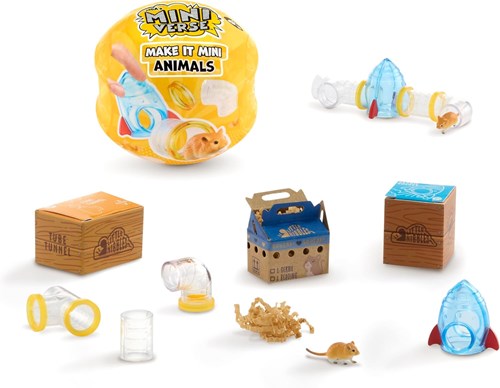 MGA set creativa animali Miniverse Make It Mini Animals miniature