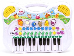 Preskool pianoforte giocattolo con suoni di animali e funzione di registrazione - giocattolo musicale interattivo