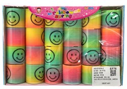 Trapveer faccina sorridente giocattolo multicolore 24 pezzi cartone