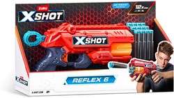 Zuru giocattolo X-Shot Reflex 6 Blaster con 12 dardi arancione