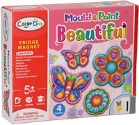 Lobbes set creativo gesso magneti farfalle fiori giocattolo creativo