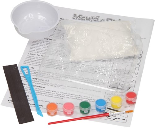 Lobbes set creativo gesso magneti farfalle fiori giocattolo creativo-2