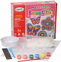 Lobbes set creativo gesso magneti farfalle fiori giocattolo creativo-3