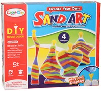 Set creativo Sand Art XL con sabbia colorata per bambini