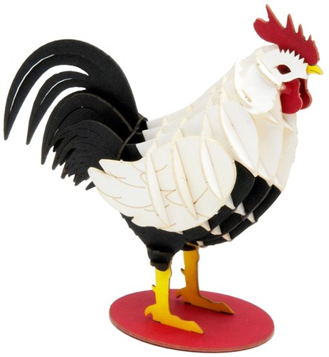 Modello 3D in carta FRIDOLIN - Gallo