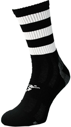 Precision calze sportive junior - GAA calzini medi nero bianco comfort traspirante