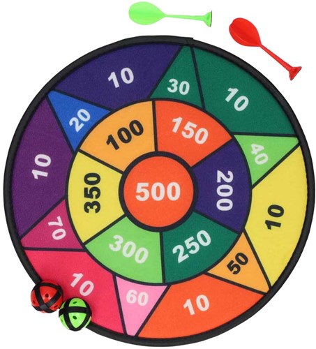 Bersaglio freccette velcro gioco giocattolo con palline e freccette-2