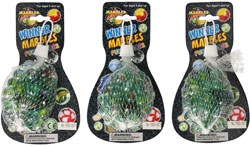 Biglie set giocattolo colori assortiti in rete per bambini