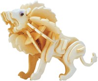 Lobbes kit di costruzione in legno leone modello 3D giocattolo creativo
