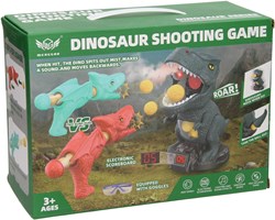 Ballenshooter bersaglio dinosauro mobile gioco di tiro per bambini con effetto nebbia