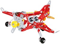 Lobbes set costruzioni metallo aereo giocattolo kit 134 pezzi-2