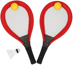 Set tennis e badminton morbido giocattolo per bambini multicolore