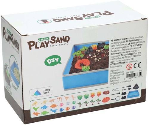 Albatros Hengelsport sabbia modellabile mondo dinosauri tappetino set dinosauri-3