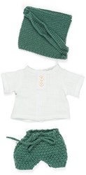 Miniland abbigliamento bambola ragazzo 32cm set - outfit per bambolotto