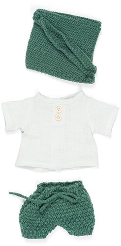 Miniland abbigliamento bambola ragazzo 32cm set - outfit per bambolotto