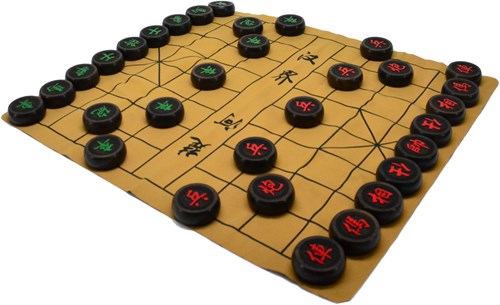 HOT Games Scacchi cinesi Xiang-Qi set pezzi in legno 32mm-3