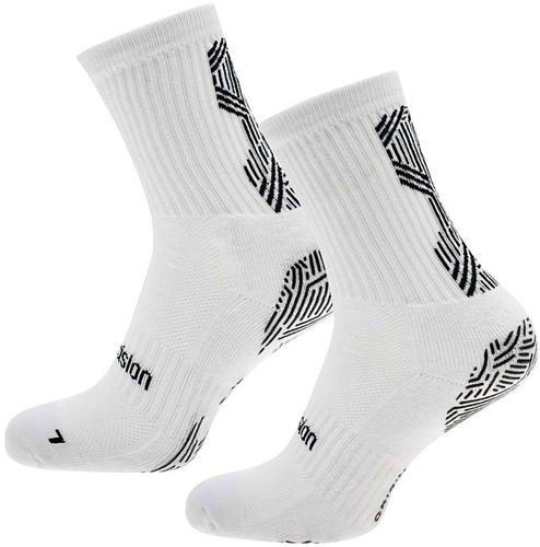 Precision calze sportive Origin.0 Grip Junior bianco-nero per massima aderenza