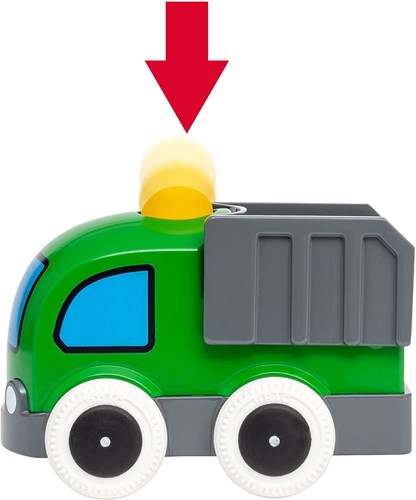 Brio camioncino in legno Push & Go - veicolo giocattolo sostenibile per bambini piccoli-3
