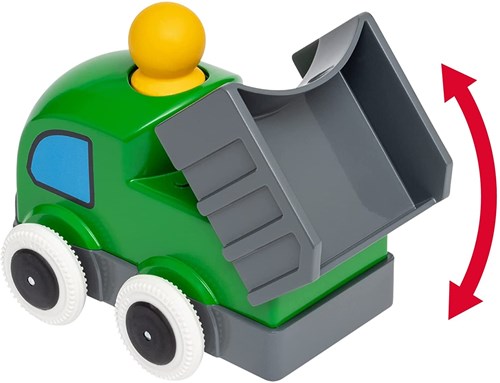 Brio camioncino in legno Push & Go - veicolo giocattolo sostenibile per bambini piccoli-2