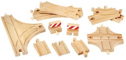 Brio Set espansione binari treno per esperti 11 pezzi - giocattolo in legno