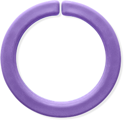ARK Therapeutic bracciale da masticare giocattolo sensoriale lavanda XXT resistente Gladde kauwarmband om te draaien om de pols, alternatief voor kauwen op mouwen, voor kinderen en volwassenen.