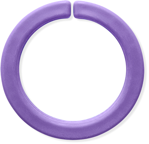 ARK Therapeutic bracciale da masticare giocattolo sensoriale lavanda XXT resistente Gladde kauwarmband om te draaien om de pols, alternatief voor kauwen op mouwen, voor kinderen en volwassenen.