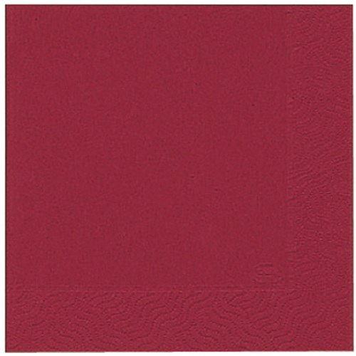 Duni tovaglioli bordeaux rosso 3 veli carta 33x33 cm decorazione tavola