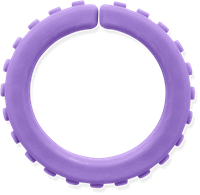ARK Therapeutic bracciale da masticare giocattolo sensoriale lavanda XXT resistente Getextureerde kauwarmband om te draaien om de pols, alternatief voor kauwen op mouwen, voor kinderen en volwassenen.