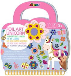 Avenir Foil Art - Libro unicorno creativo per bambini - giocattolo artistico