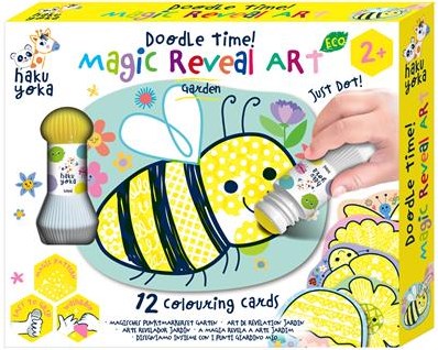 Haku Yoka Magic Reveal Art - Giardino - Giocattolo Educativo per Bambini