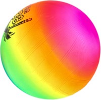 Alert pallone calcio arcobaleno PVC 15 cm - set 3 pezzi per giocare all’aperto-3