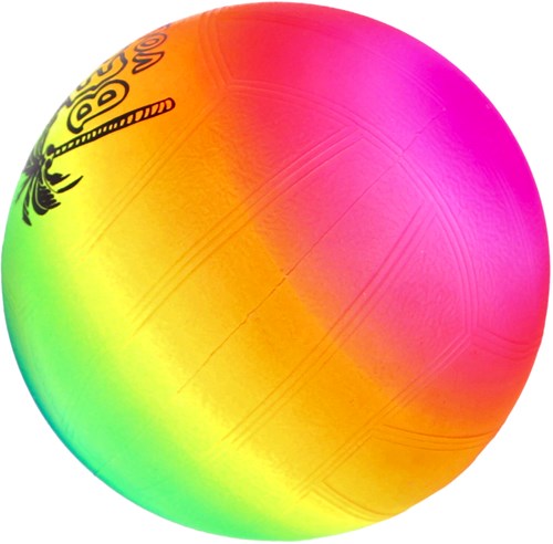 Alert pallone calcio arcobaleno PVC 15 cm - set 3 pezzi per giocare all’aperto-3