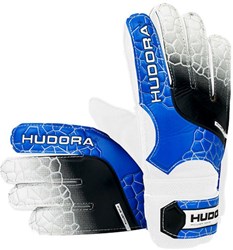 Hudora guanti da portiere calcio taglia S con chiusura in velcro