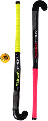 Engelhart Games Set Hockey 2 Bastoni + Palla 84cm-2