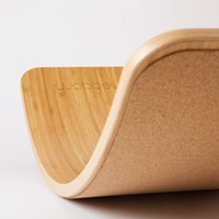 Wobbel balance board Original Bamboo Cork per bambini e adulti-2