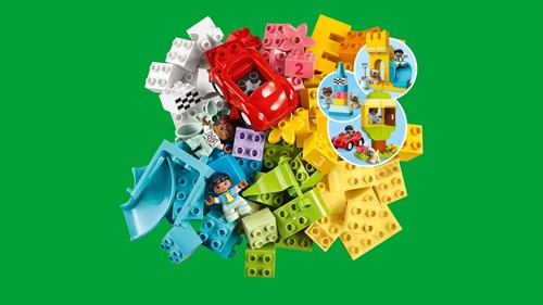 LEGO DUPLO Scatola Deluxe mattoncini 85 pezzi - 10914-3