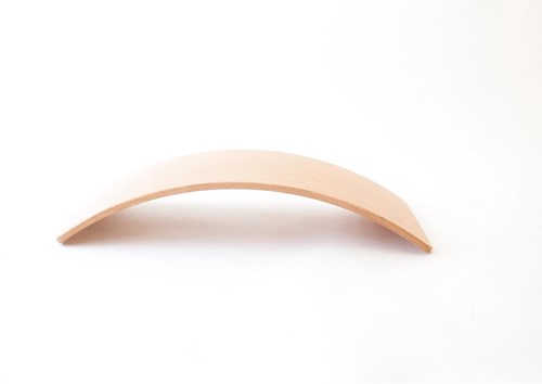 Wobbel Starter tavola equilibrio naturale senza feltro - giocattolo in legno-2