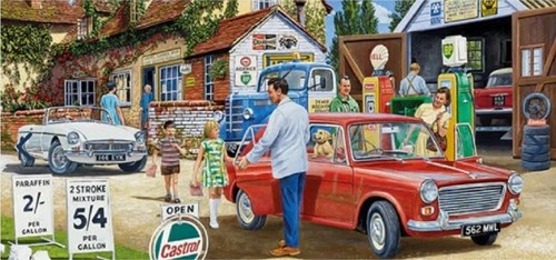 Gibsons puzzle Filling Up for the Trip 636 pezzi divertimento puzzle-2