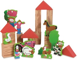 Edushape Foam blokken Il mio mondo morbido - Fattoria