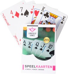 Longfield Games carte da gioco - carte in plastica poker bridge classico